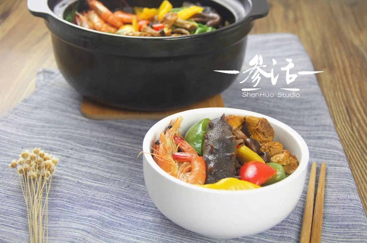 海参杂菌煲