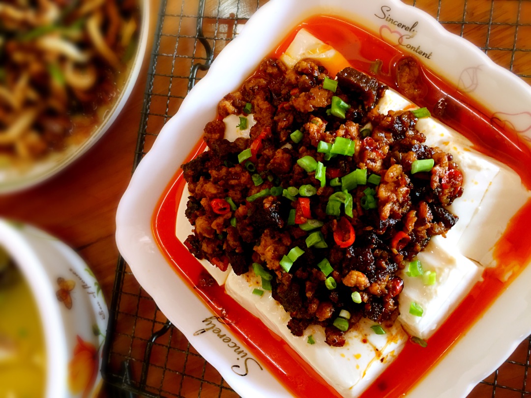 牛肉丸蒸豆腐食譜、做法 | 鐵朗的Cook1Cook食譜分享