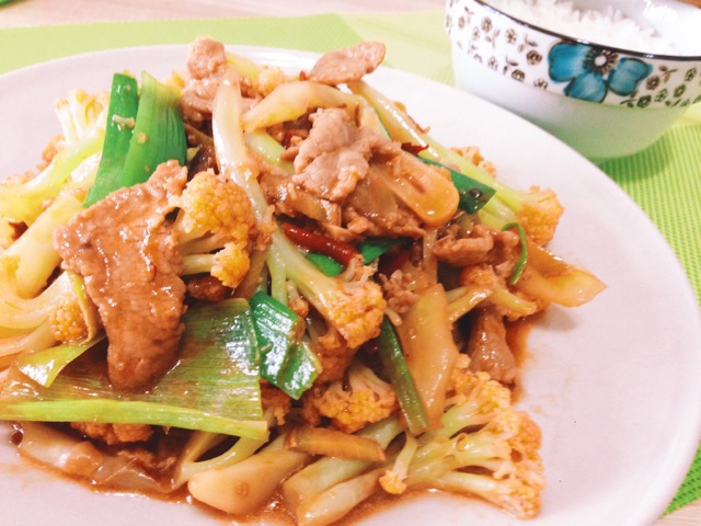 花菜炒肉