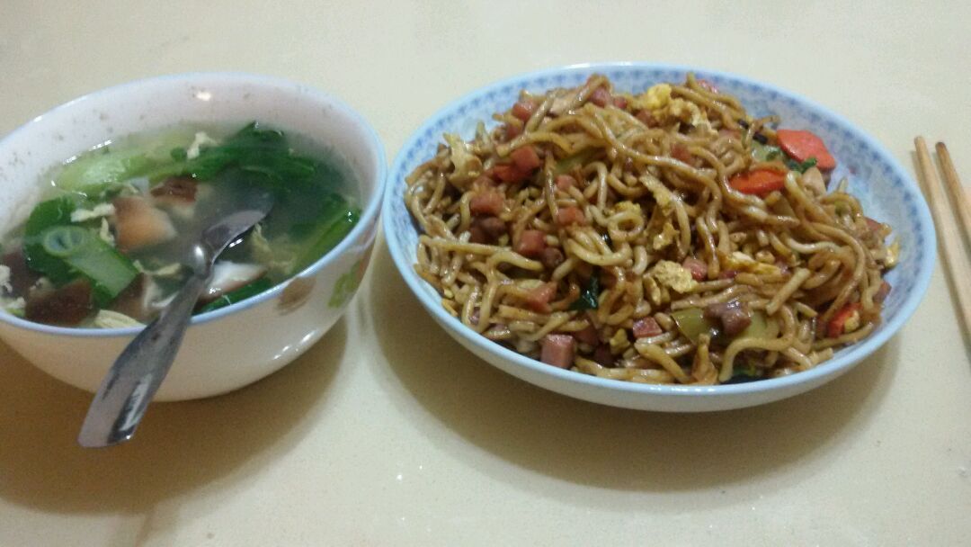 家常炒拉面