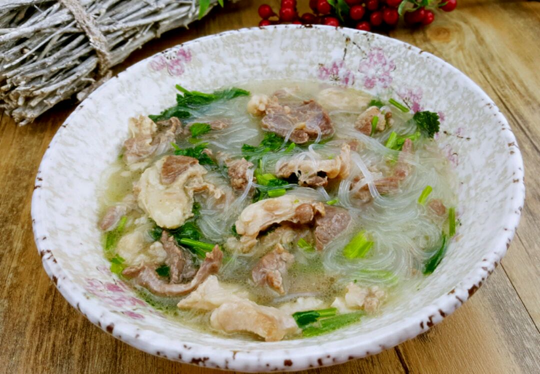【蔓德拉的厨房】羊肉粉丝汤