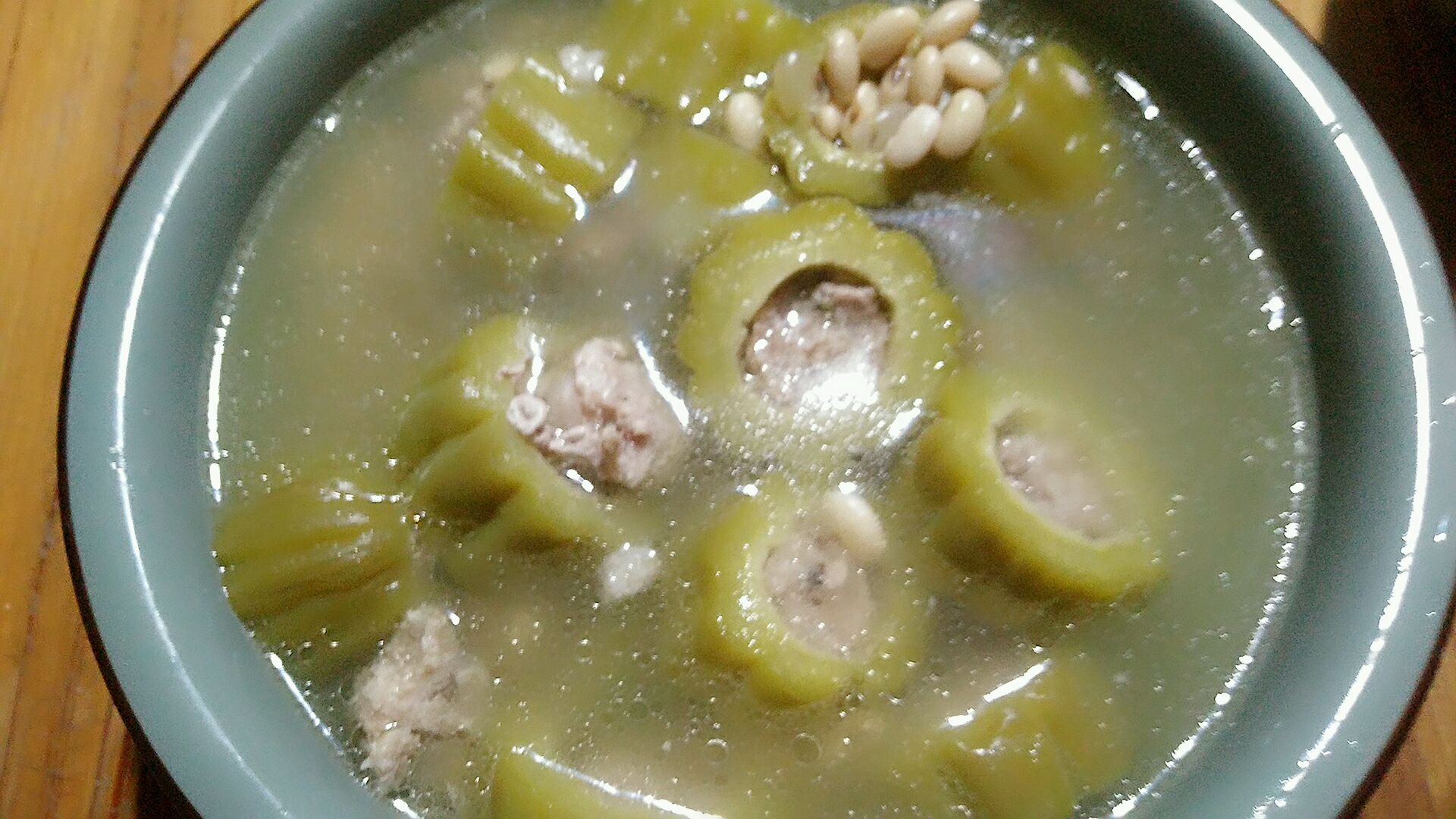 肉末苦瓜汤