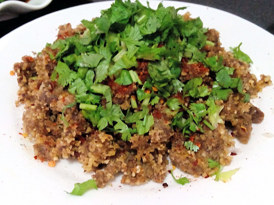 粉蒸牛肉的做法