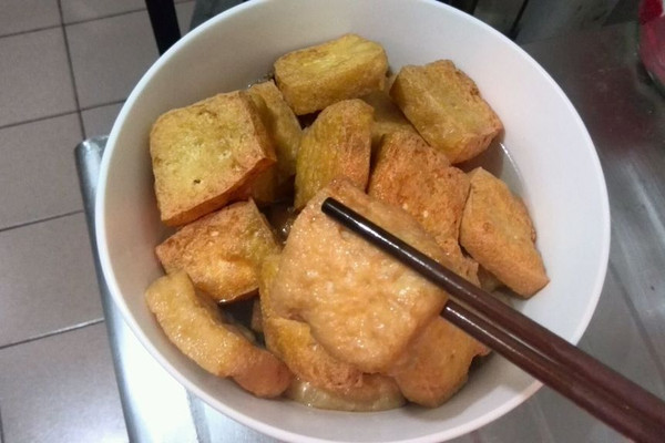 椒香炸豆干