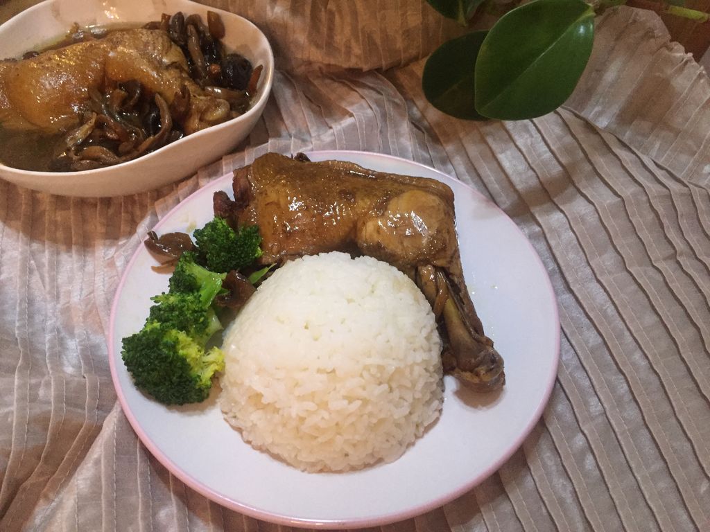 一份鸡腿饭