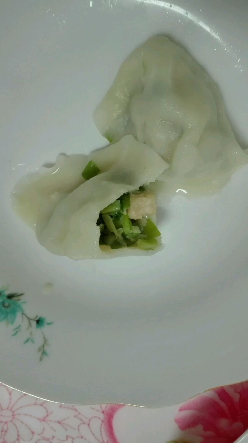 韭菜虾仁三鲜饺子