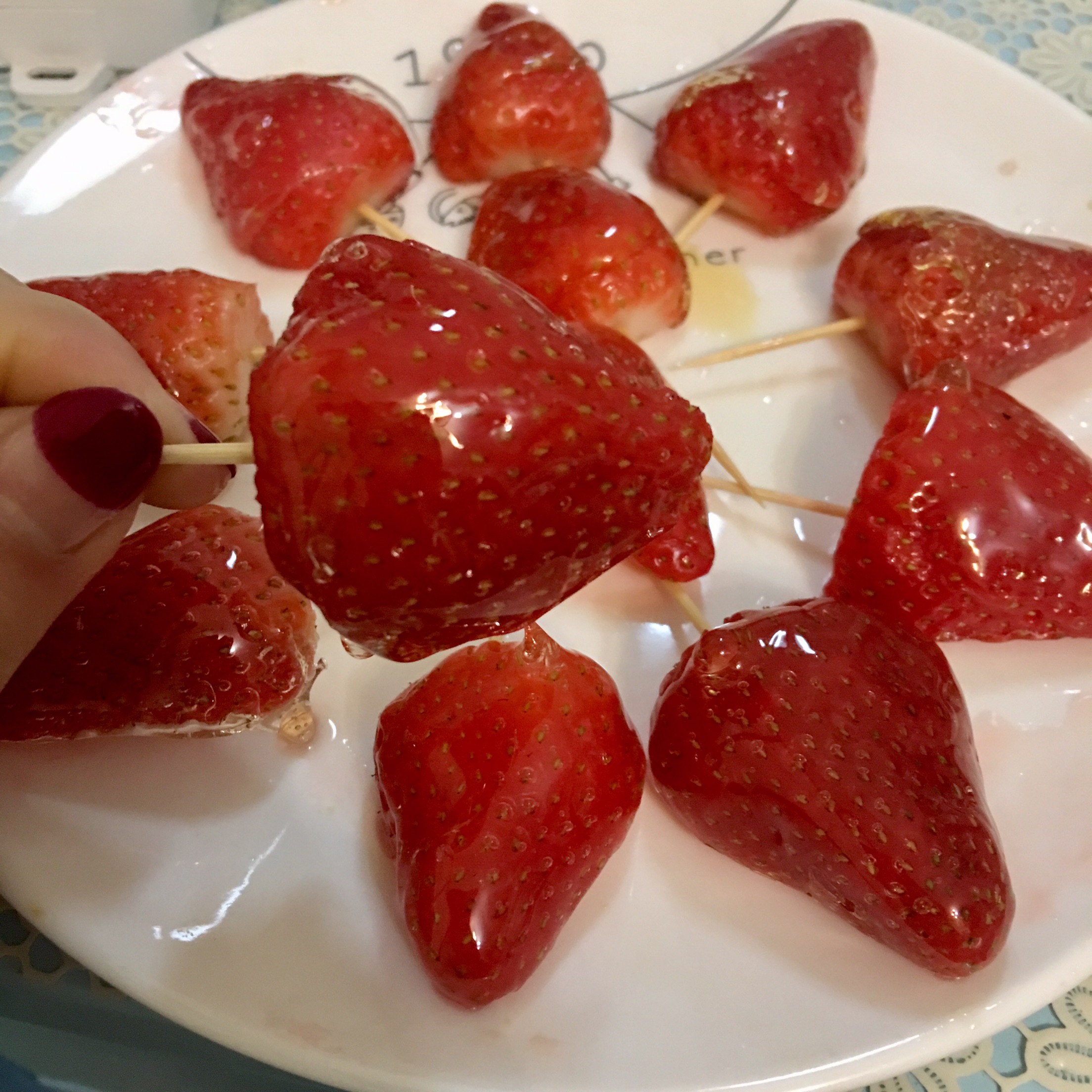 冰糖煮草莓