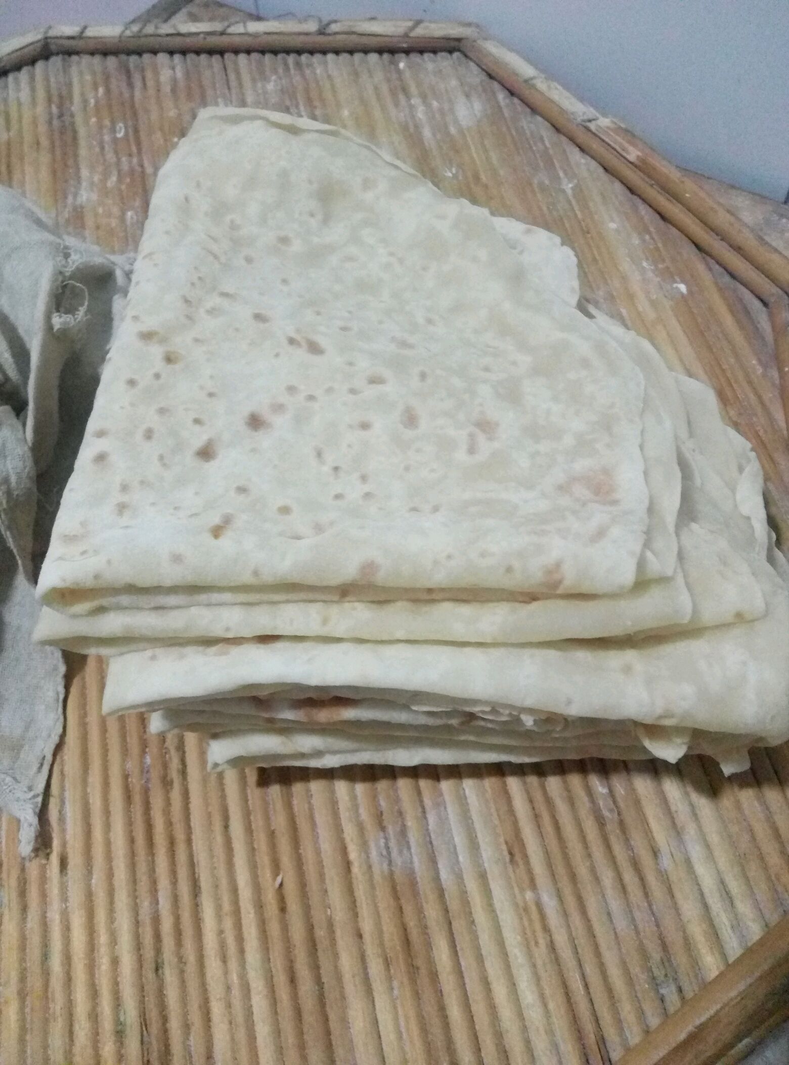 烙单饼