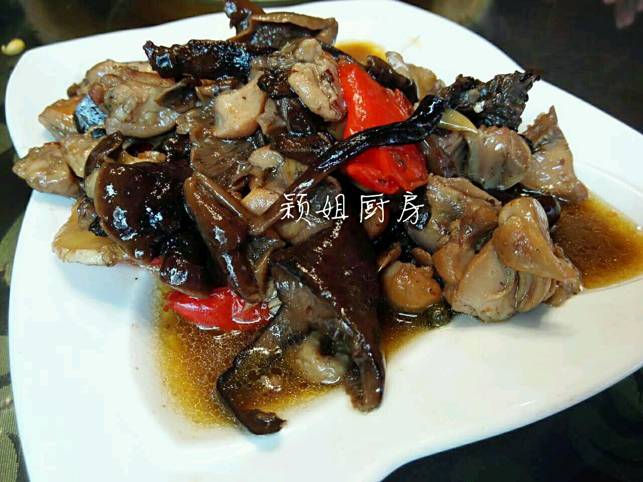 小鸡炖蘑菇(榛蘑)的做法