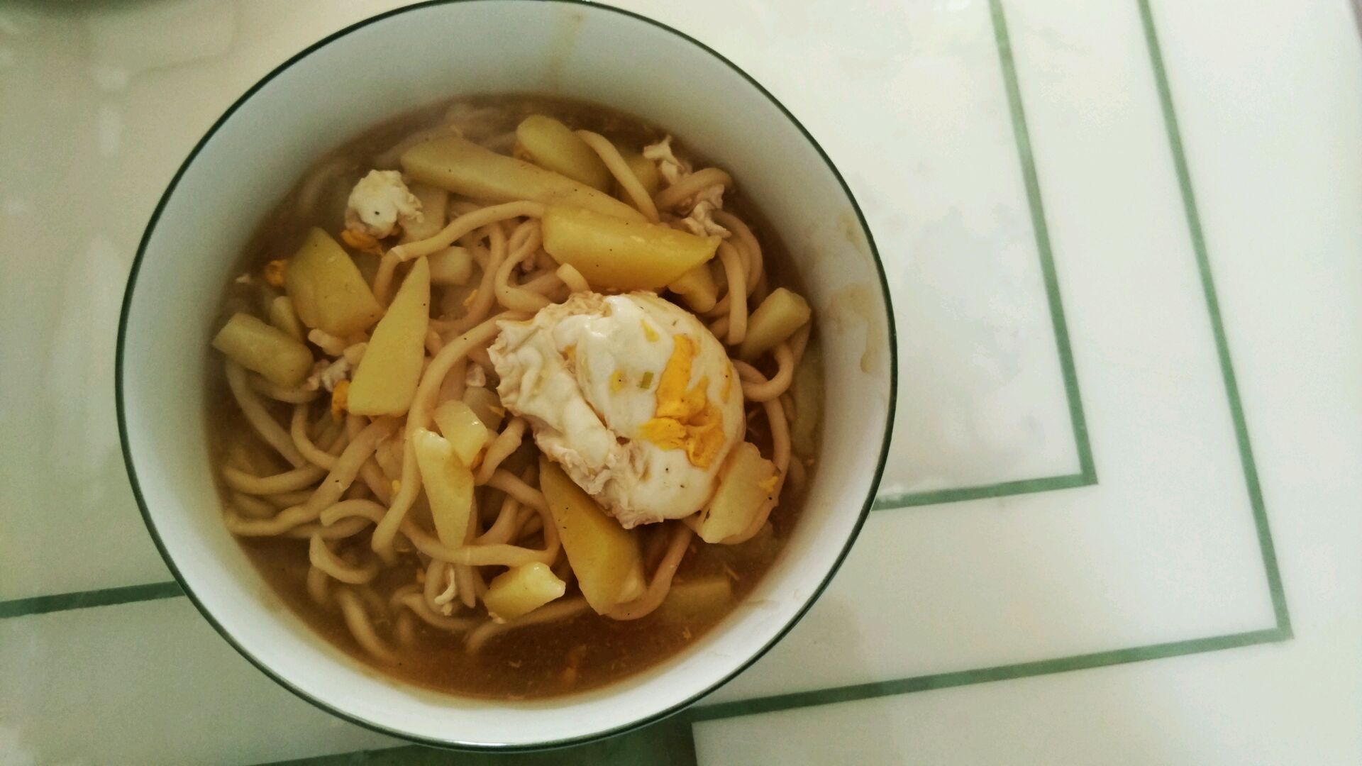 土豆鸡蛋面条