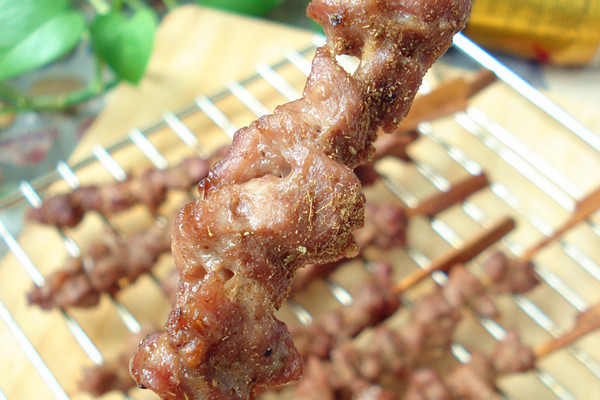 烤鸭肉串