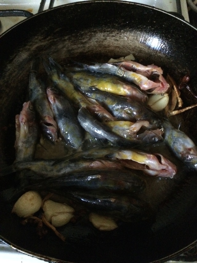 黄颡鱼烧毛豆