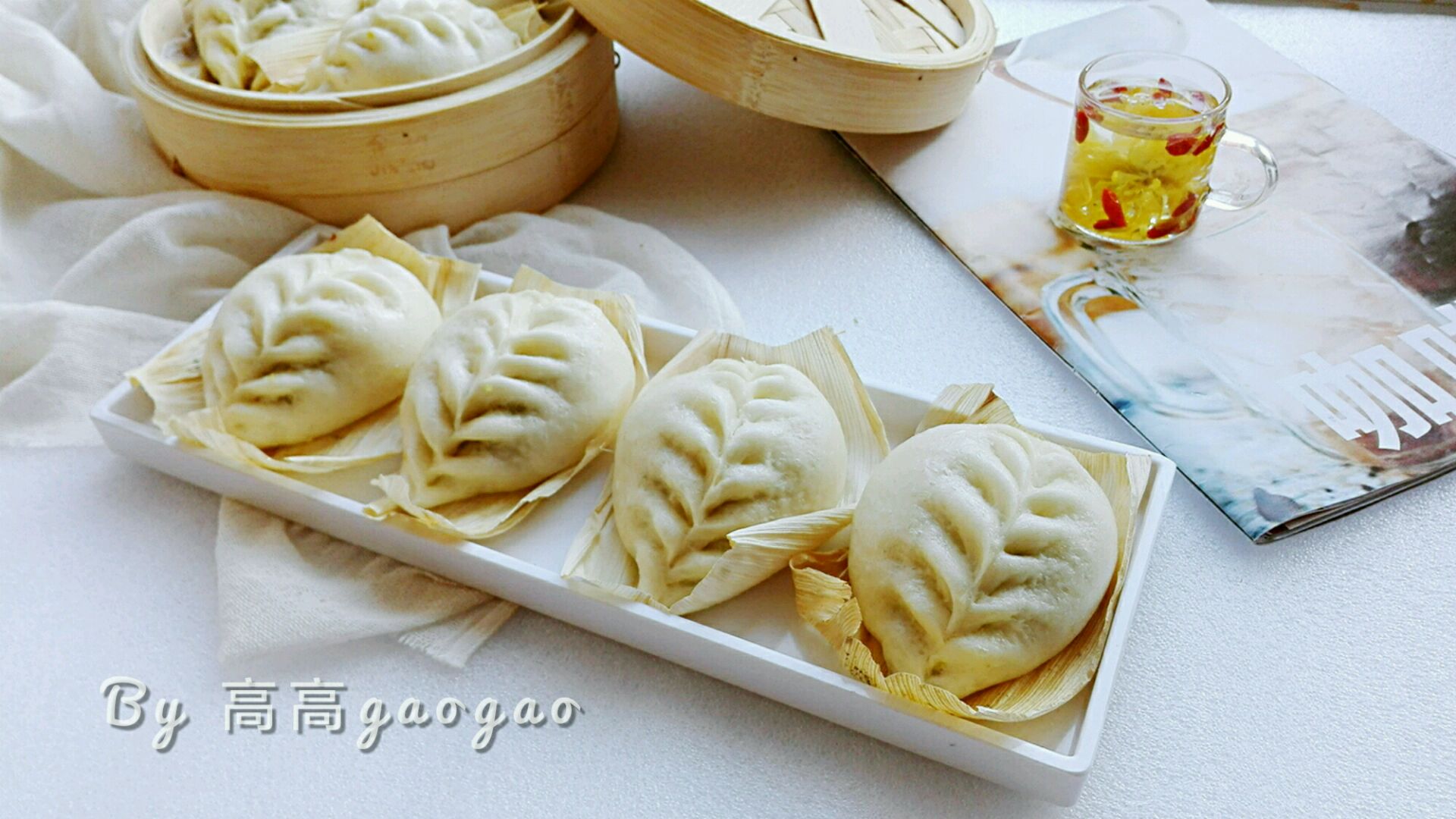 麦穗大包子#福临门暖冬宴幸福面