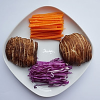 多彩营养蔬菜卷#美的微波炉菜谱#的做法_【图