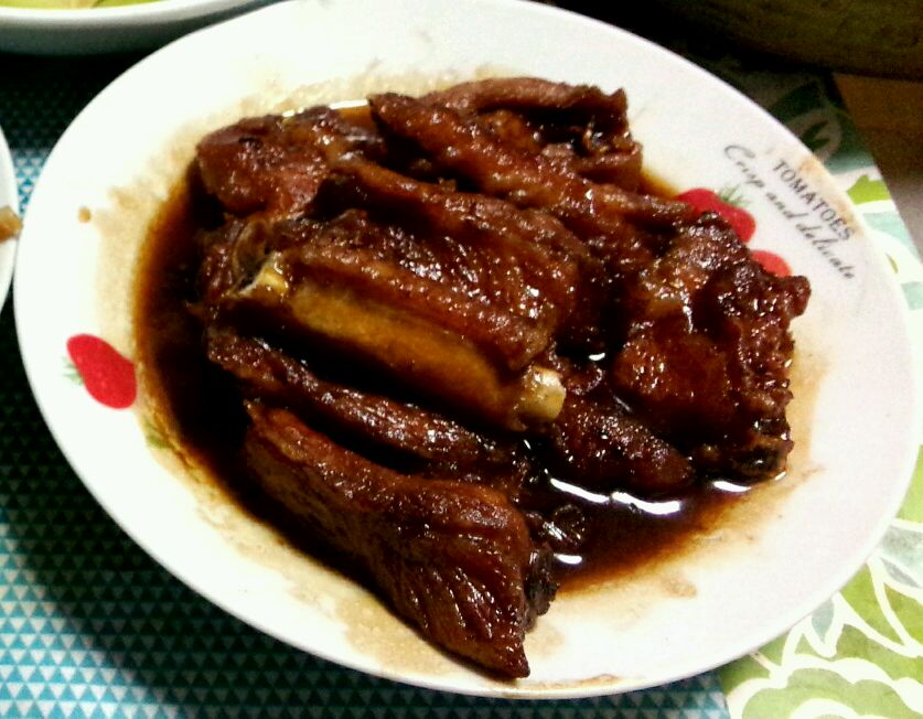 红烧排骨的排骨_【料理】红烧晚餐做做好吃图解九阳食谱榨汁机做法图片
