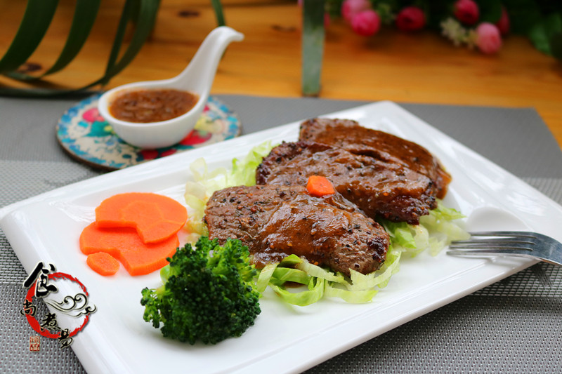 芝加哥香煎牛扒#橄露贝贝橄榄油