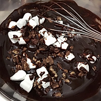 巧克力布朗尼配巧克力奶油凍的做法图解10