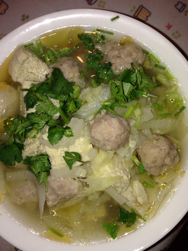 水汆肉丸