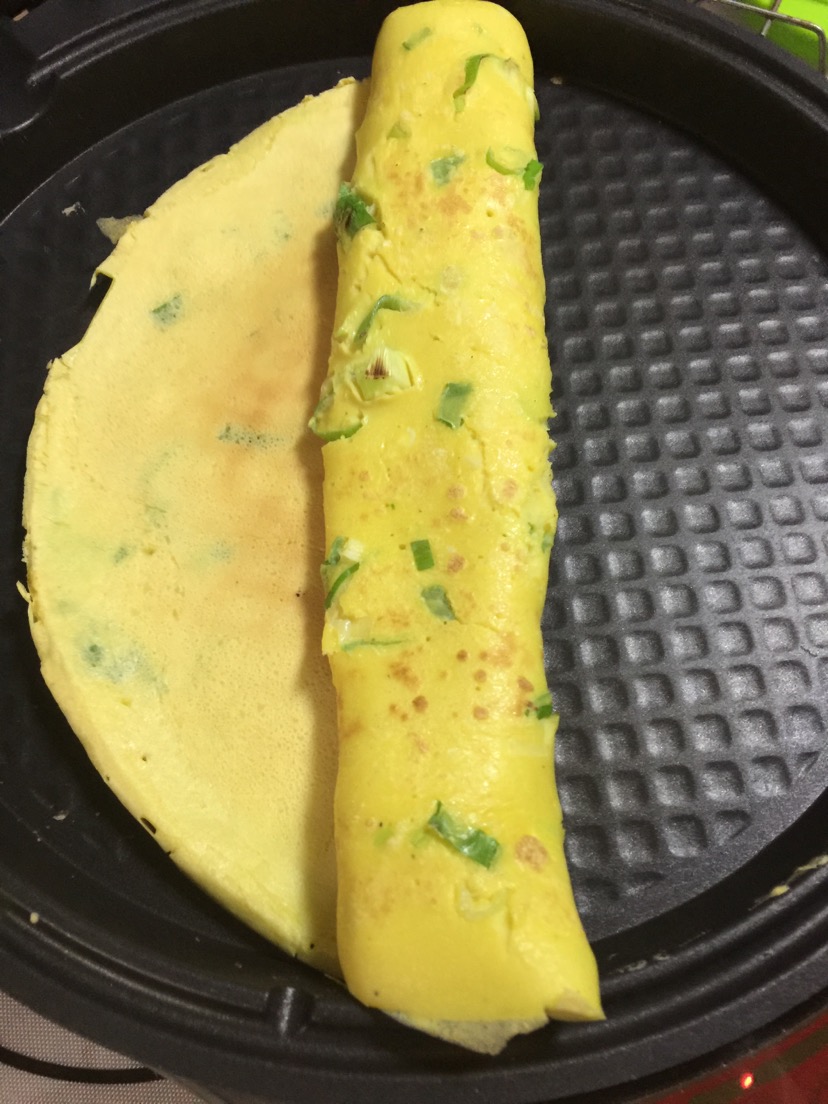 葱花鸡蛋饼
