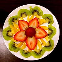 草莓猕猴桃水果拼盘的做法_【图解】草莓猕猴