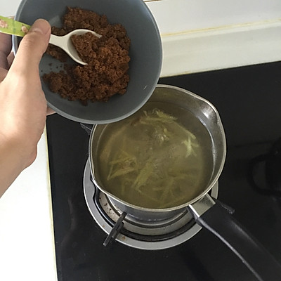 生姜红糖水