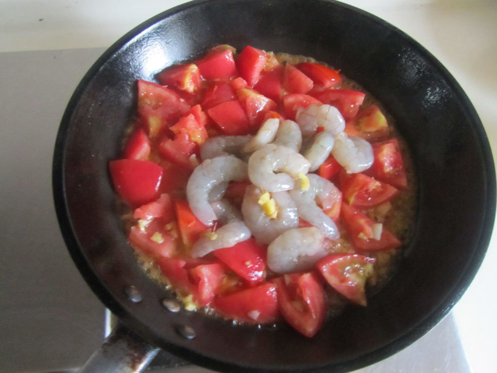 番茄炒虾仁