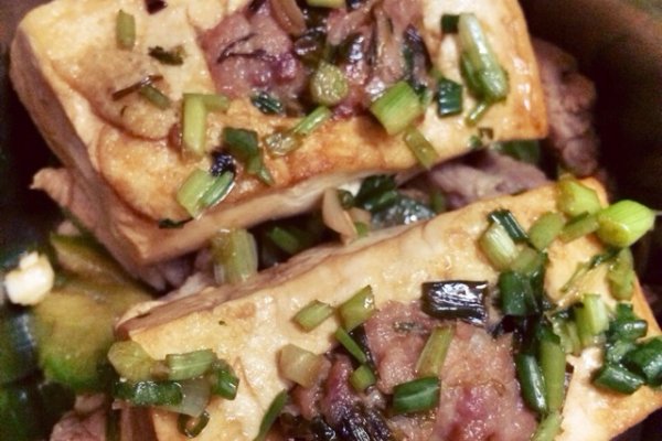 肉馅豆腐