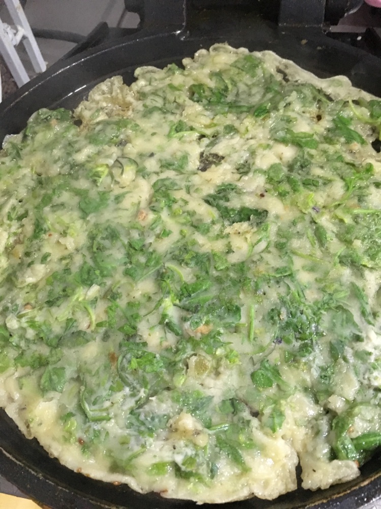 荠菜煎饼