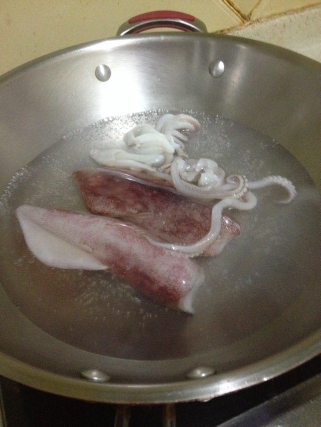 白焯鱿鱼怎么做_白焯鱿鱼的做法_豆果美食