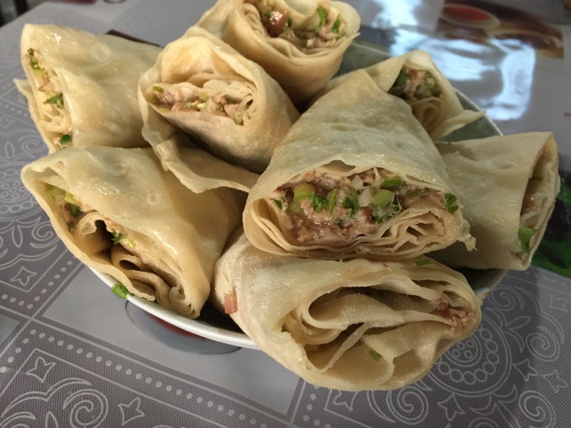 威县饼卷肉.家里有熟肉的用的着的做法图解4