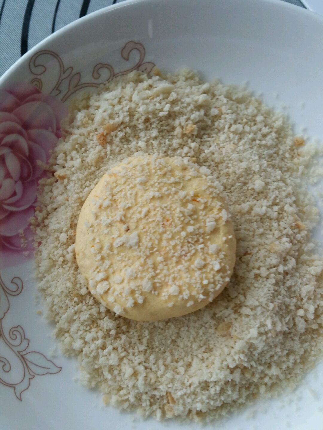 南瓜饼电饼铛制作脆皮豆沙南瓜饼