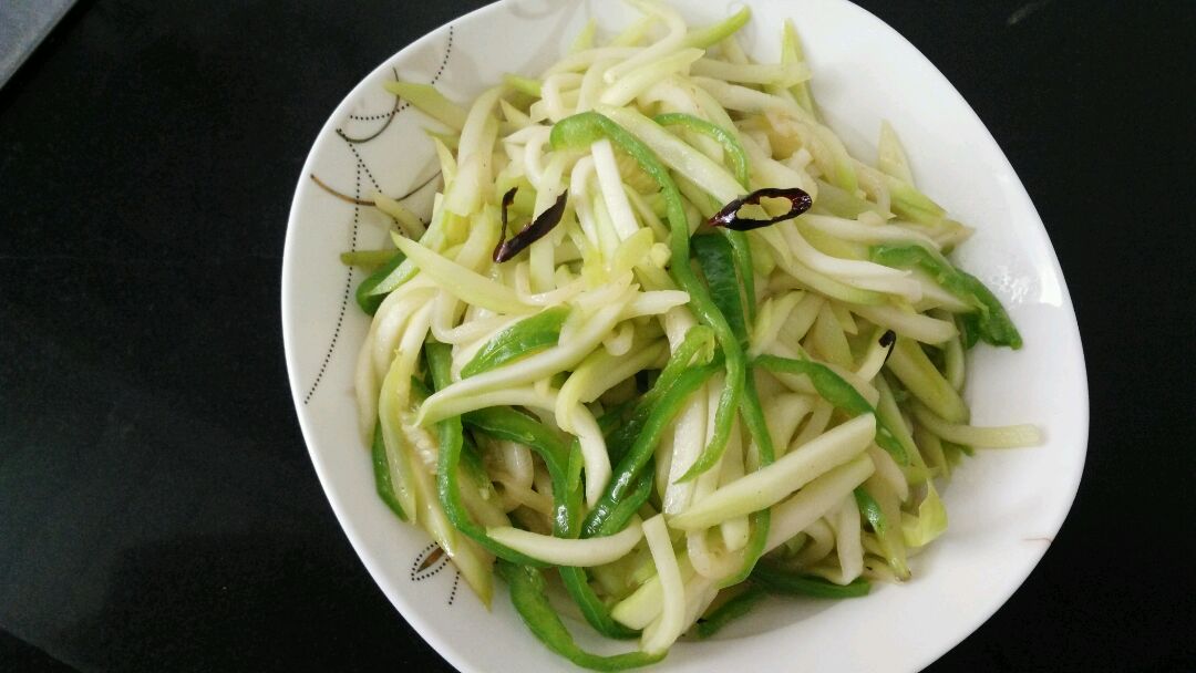 香辣笋瓜丝