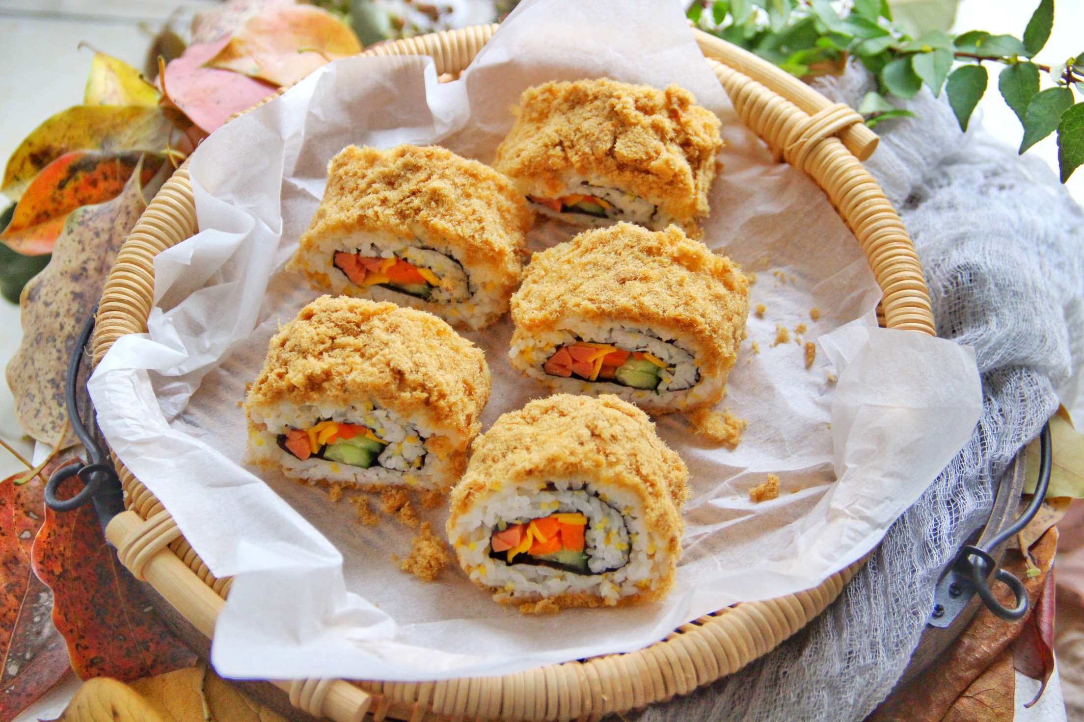 肉松寿司#柏翠辅食节-营养佐餐