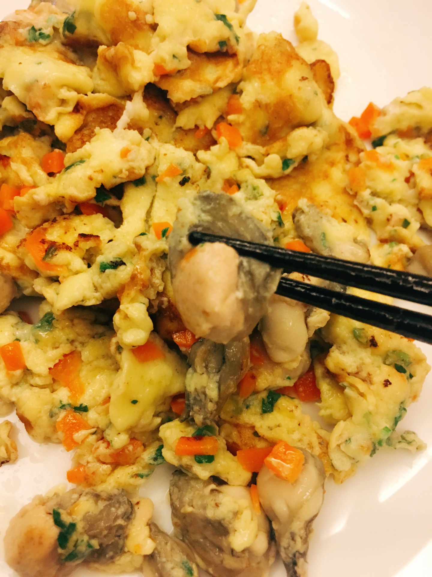 海蛎抱蛋怎么做_海蛎抱蛋的做法_龙龙婆厨房_豆果美食