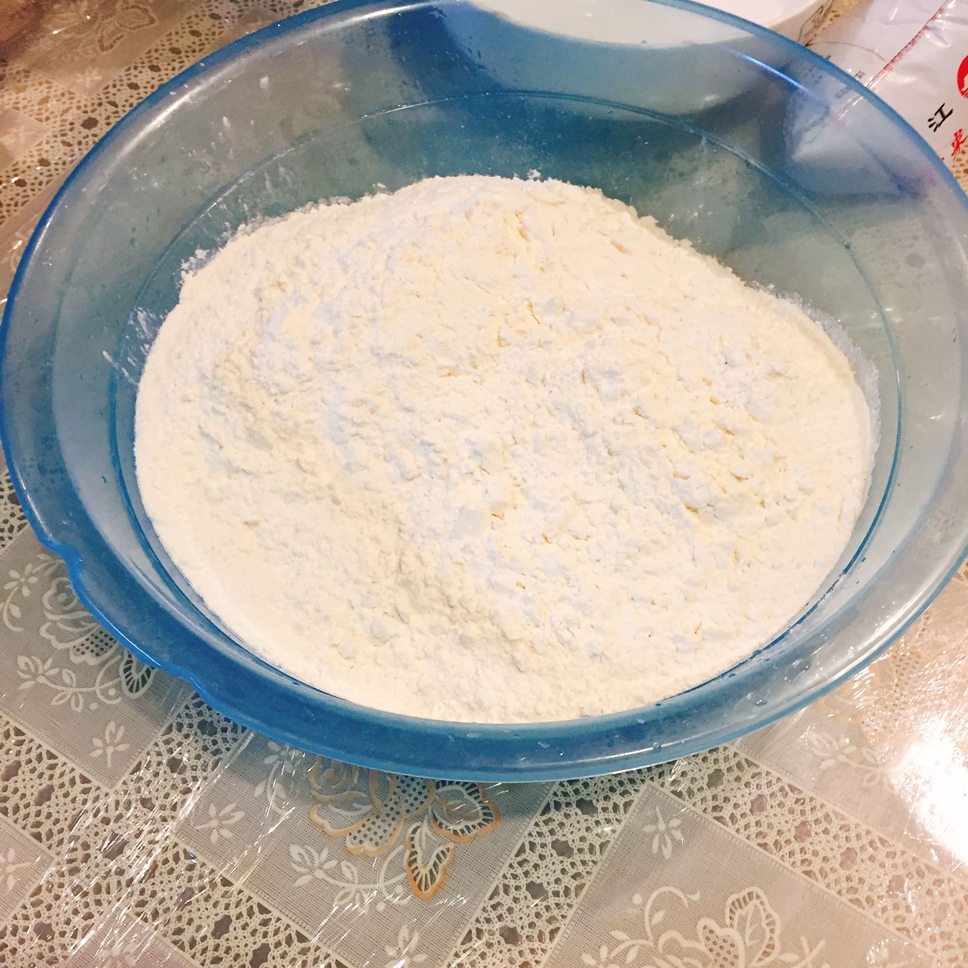 油炸面粉的做法