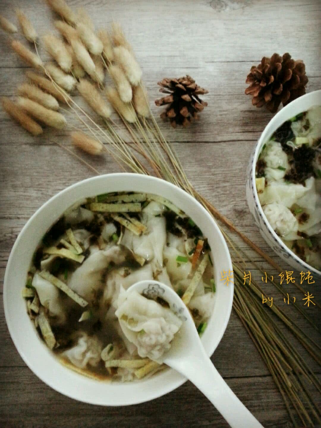 上海弄堂点心——柴爿小馄饨的做法