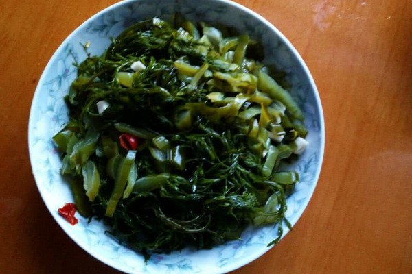 凉拌马尾藻的做法步骤图,凉拌马尾藻怎么做 凉拌马尾藻做法步骤美食