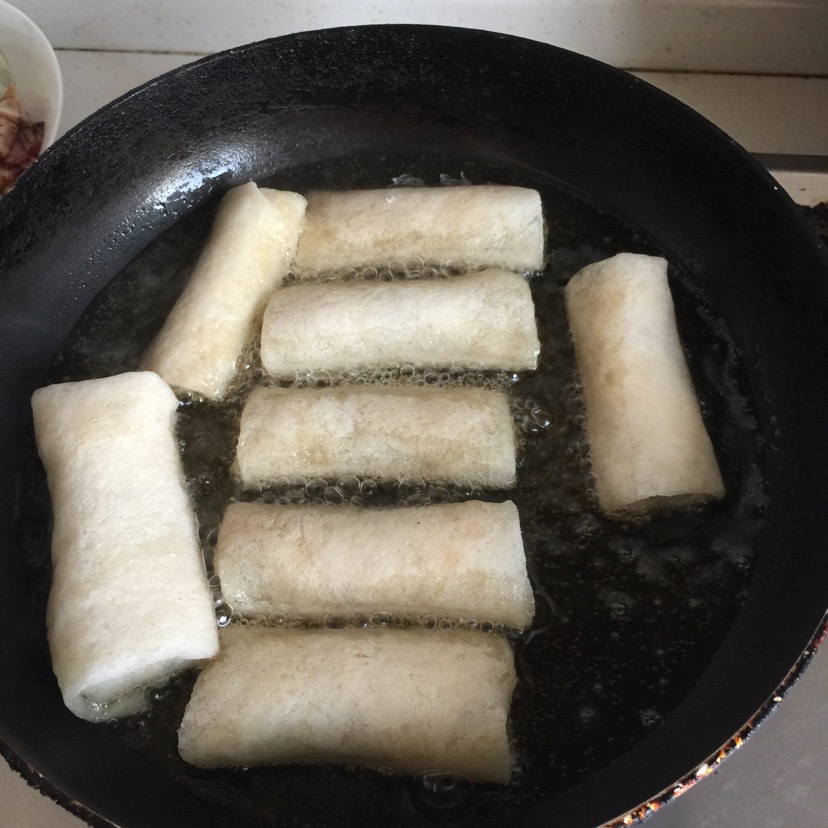 苏州年夜饭必备--春卷的做法步骤