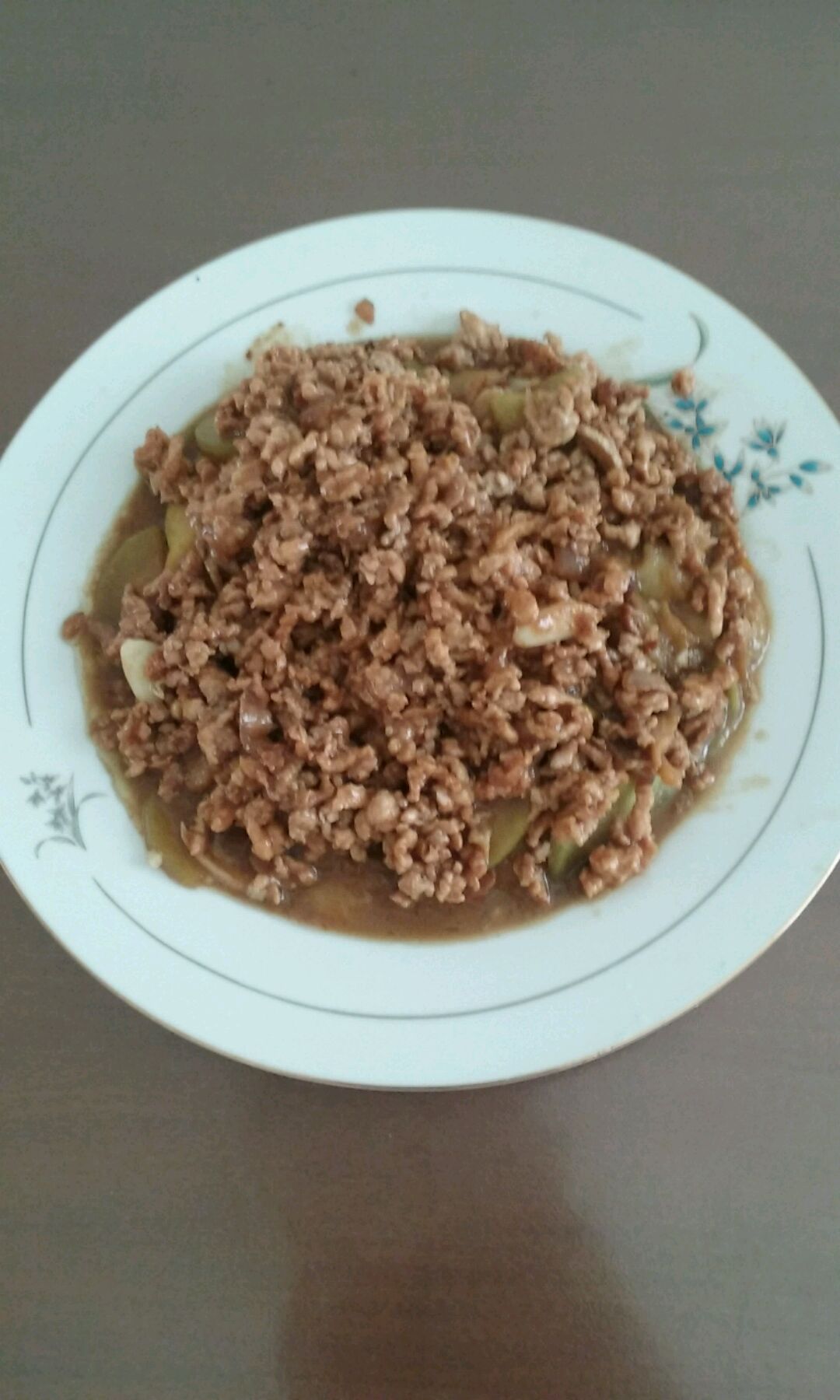 酱香肉沫烧茄子
