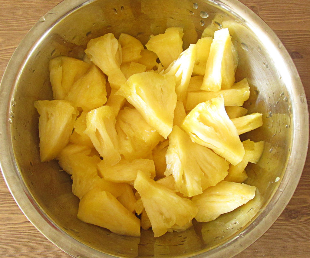 新鲜菠萝切片图片下载 - 觅知网