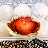 私房版本草莓大福——超美味，皮薄馅大低甜度的做法图解6