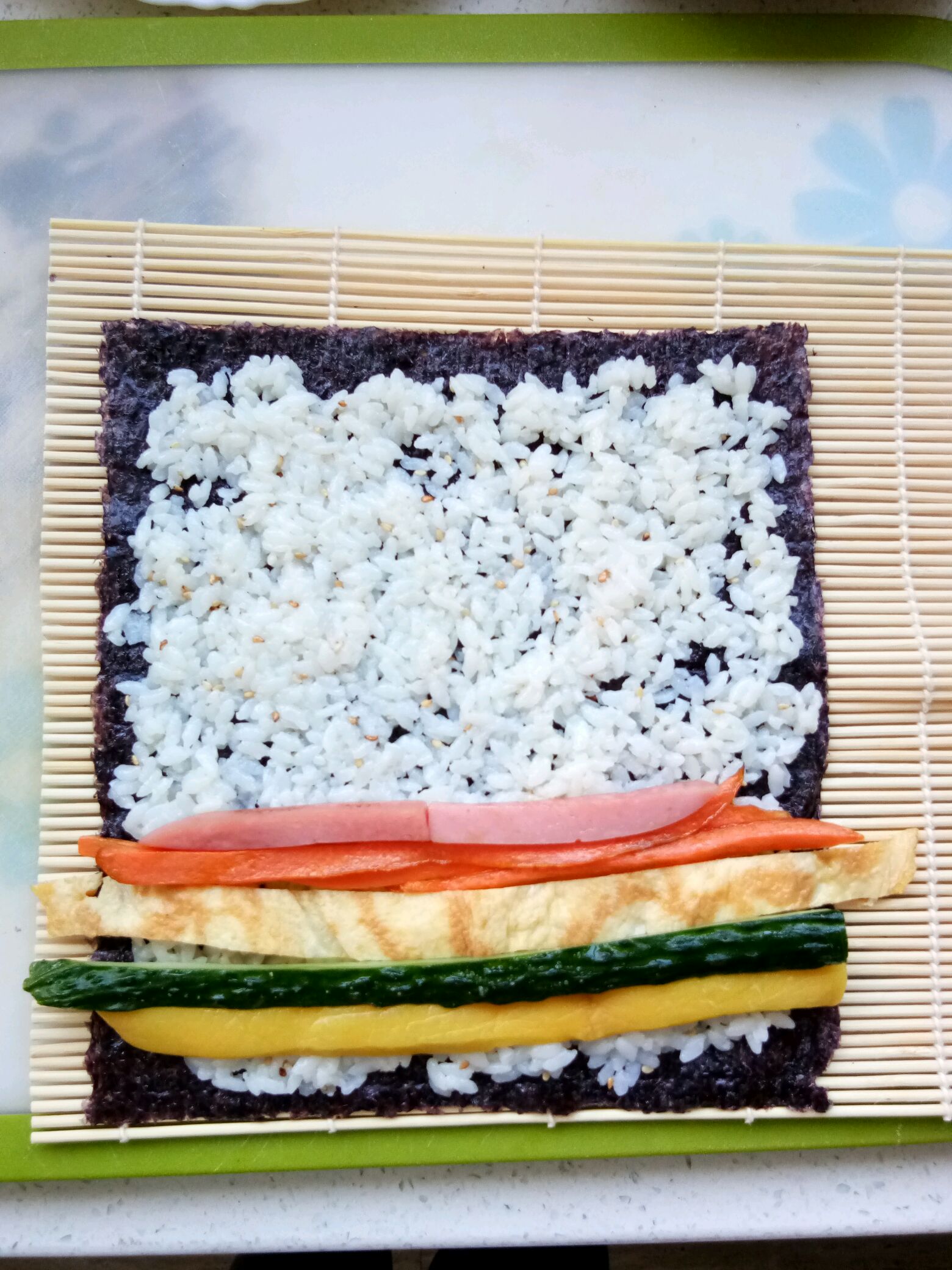 紫菜包饭怎么做_紫菜包饭的做法_豆果美食