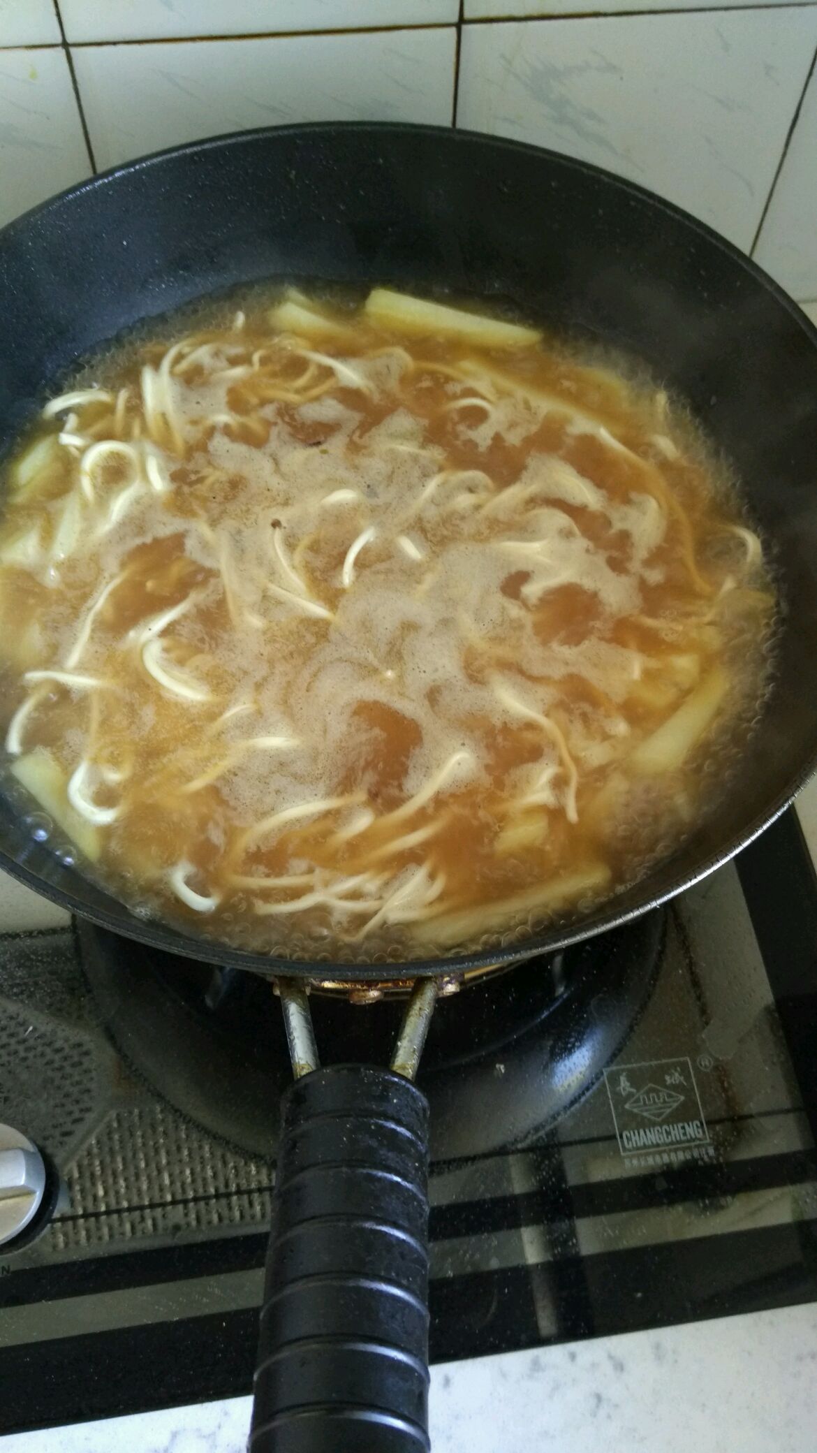 土豆鸡蛋面条