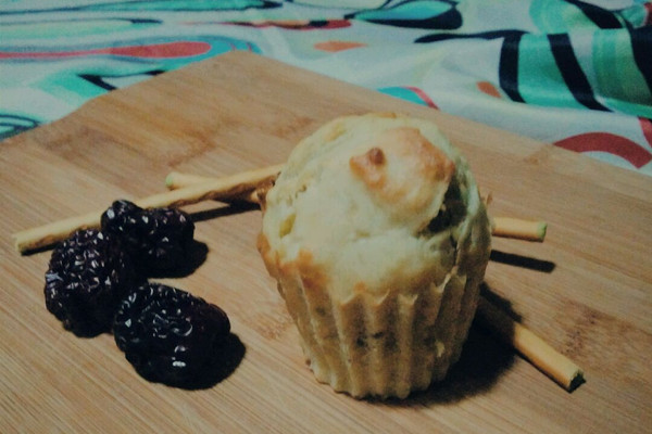 健康烘焙〕无糖少油香蕉muffin