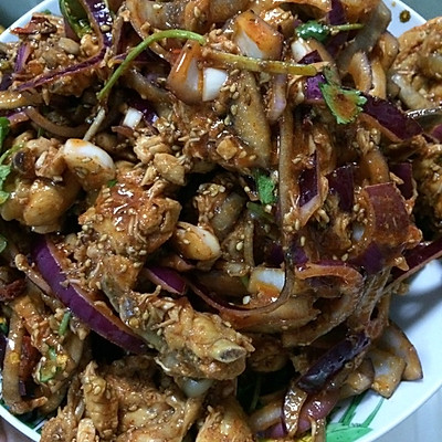 麻辣拌鸡架