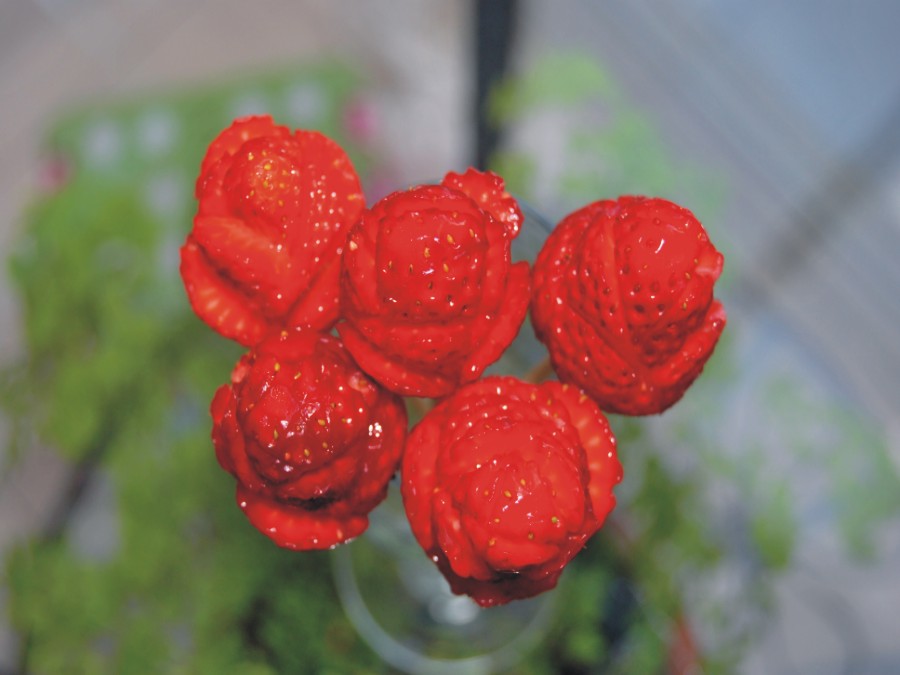 草莓花