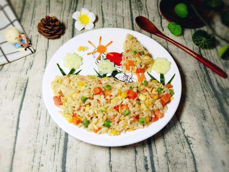 创意炒饭的做法