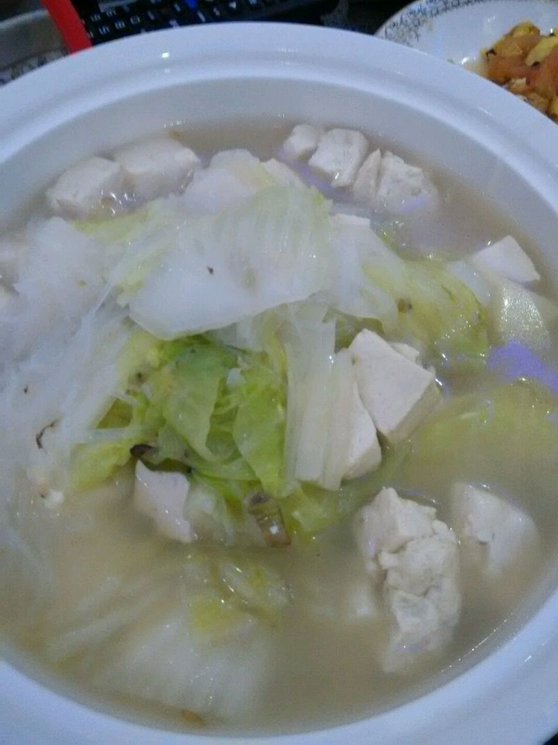 白菜炖豆腐