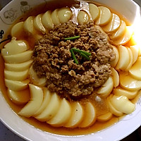 日本豆腐蒸肉的做法_【图解】日本豆腐蒸肉怎