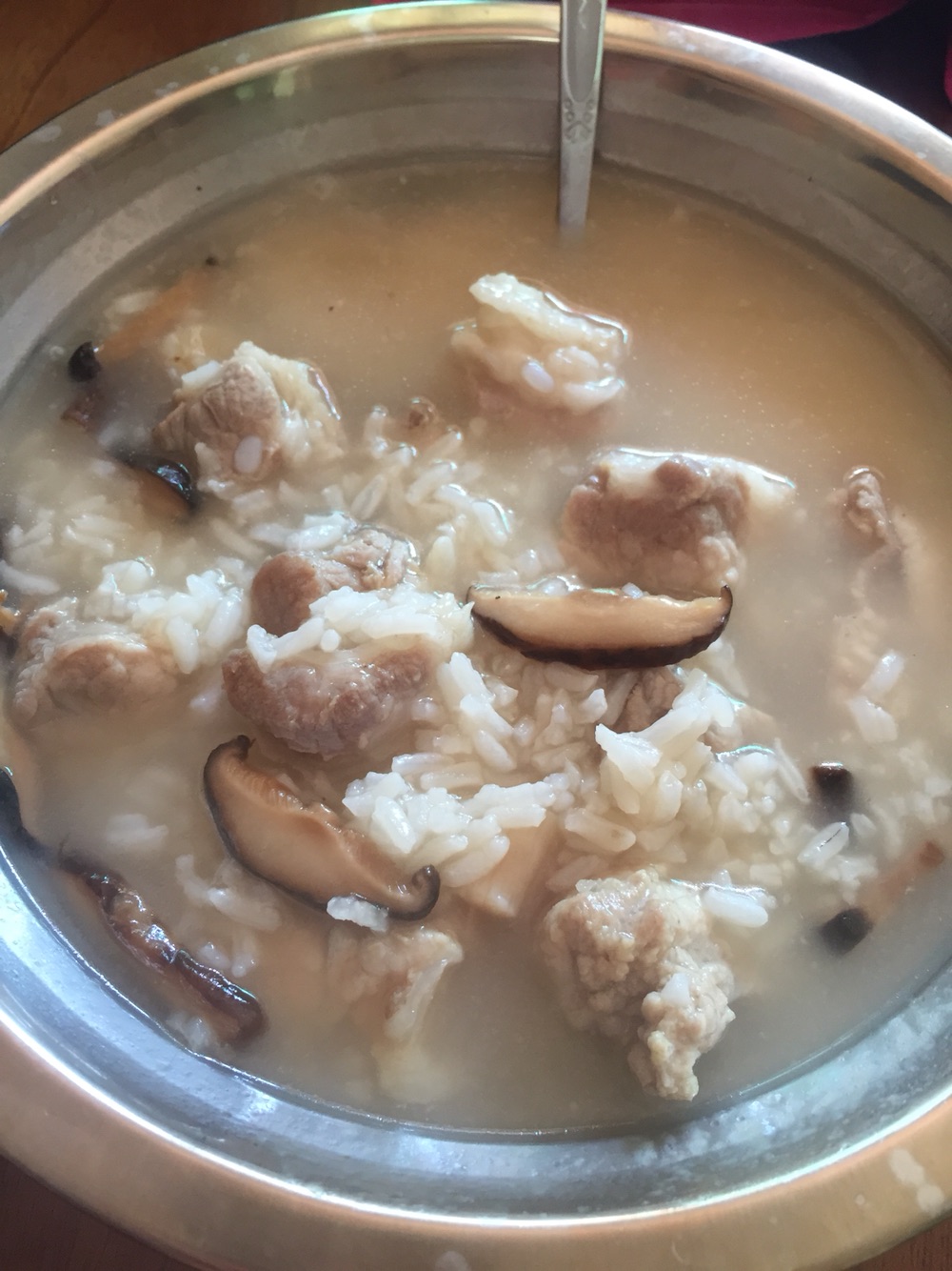 排骨干贝粥(潮汕菜)